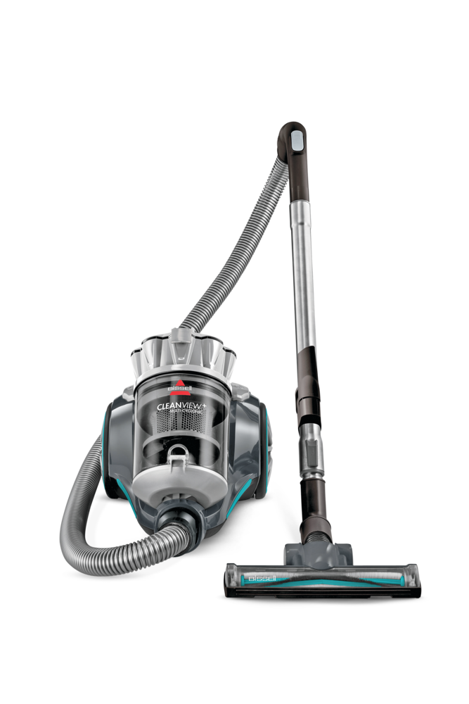 CleanView Plus Multi-Cyclonic Lightweight Bagless Corded Canister Vacuum Cleaner, Silver