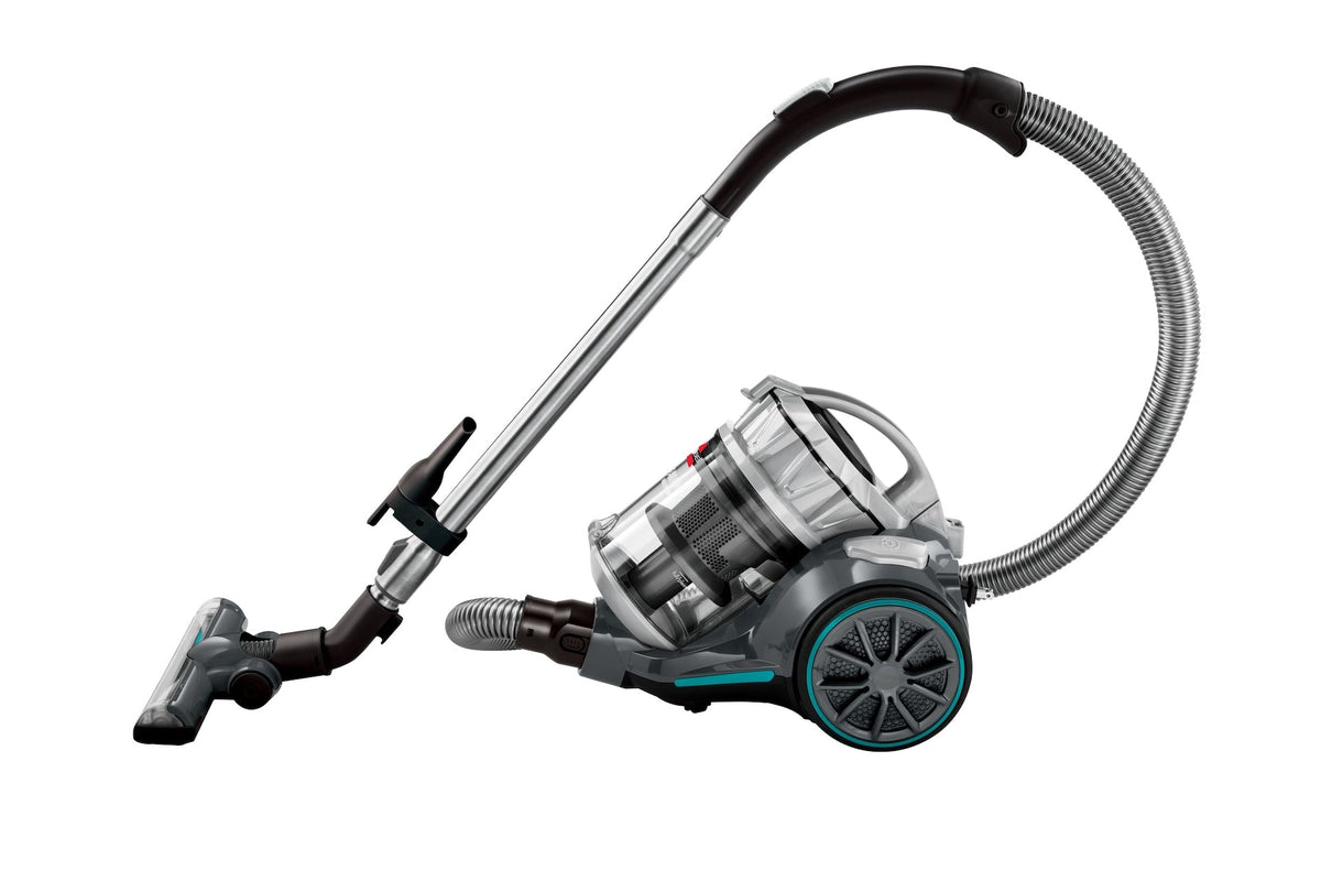 CleanView Plus Multi-Cyclonic Lightweight Bagless Corded Canister Vacuum Cleaner, Silver