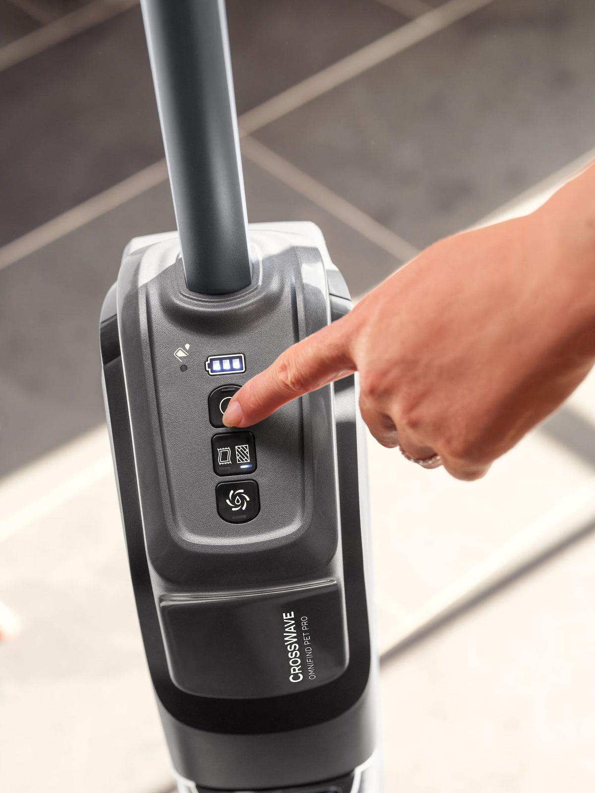 CrossWave OmniFind Pet Pro Cordless Wet/Dry Vacuum & Floor Washer