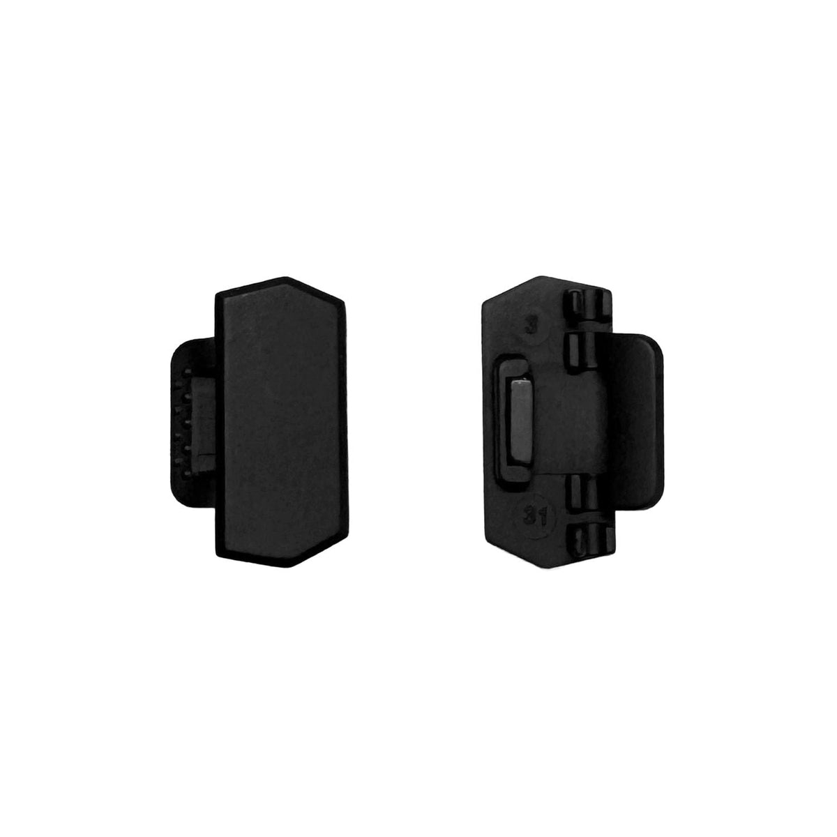 Coil Replacement Lens Lock Clip Set, Black
