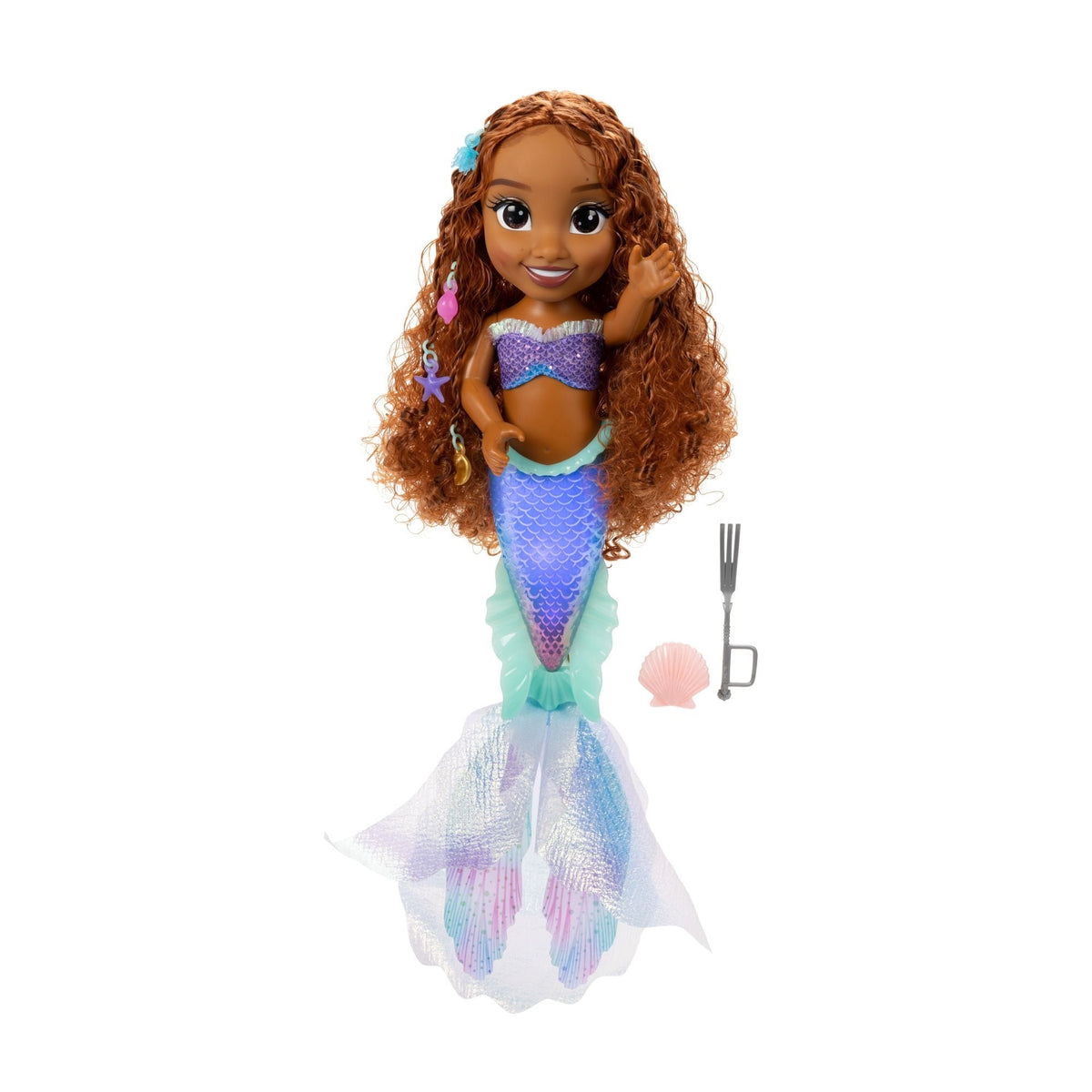 The Little Mermaid Under the Sea Exploring Ariel Large Doll, Ages 3+