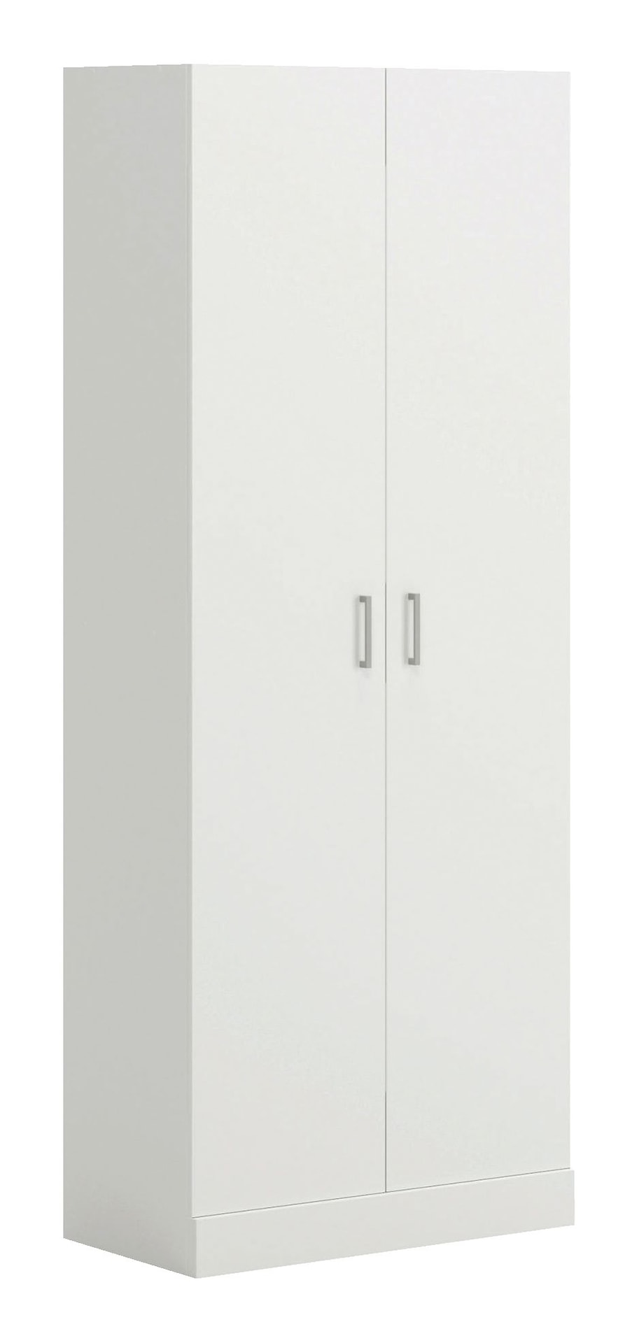 2-Door Storage/Pantry Cabinet With Adjustable Shelves, White