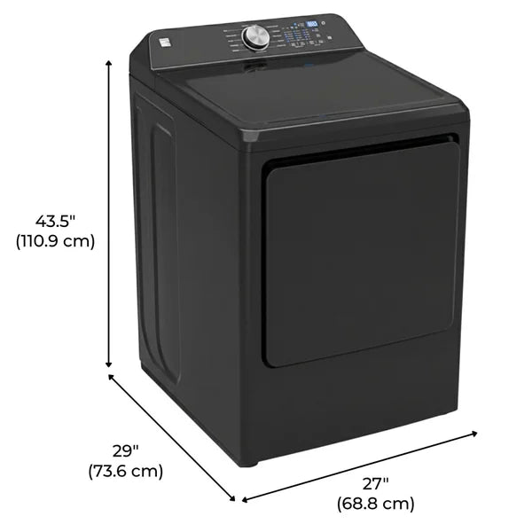 7.5 cu. ft. Electric Dryer with Intelligent Drying Technology