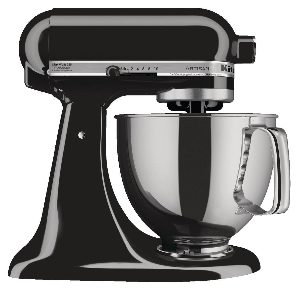 Artisan Series 5-Quart Tilt-Head Stand Mixer, Onyx Black