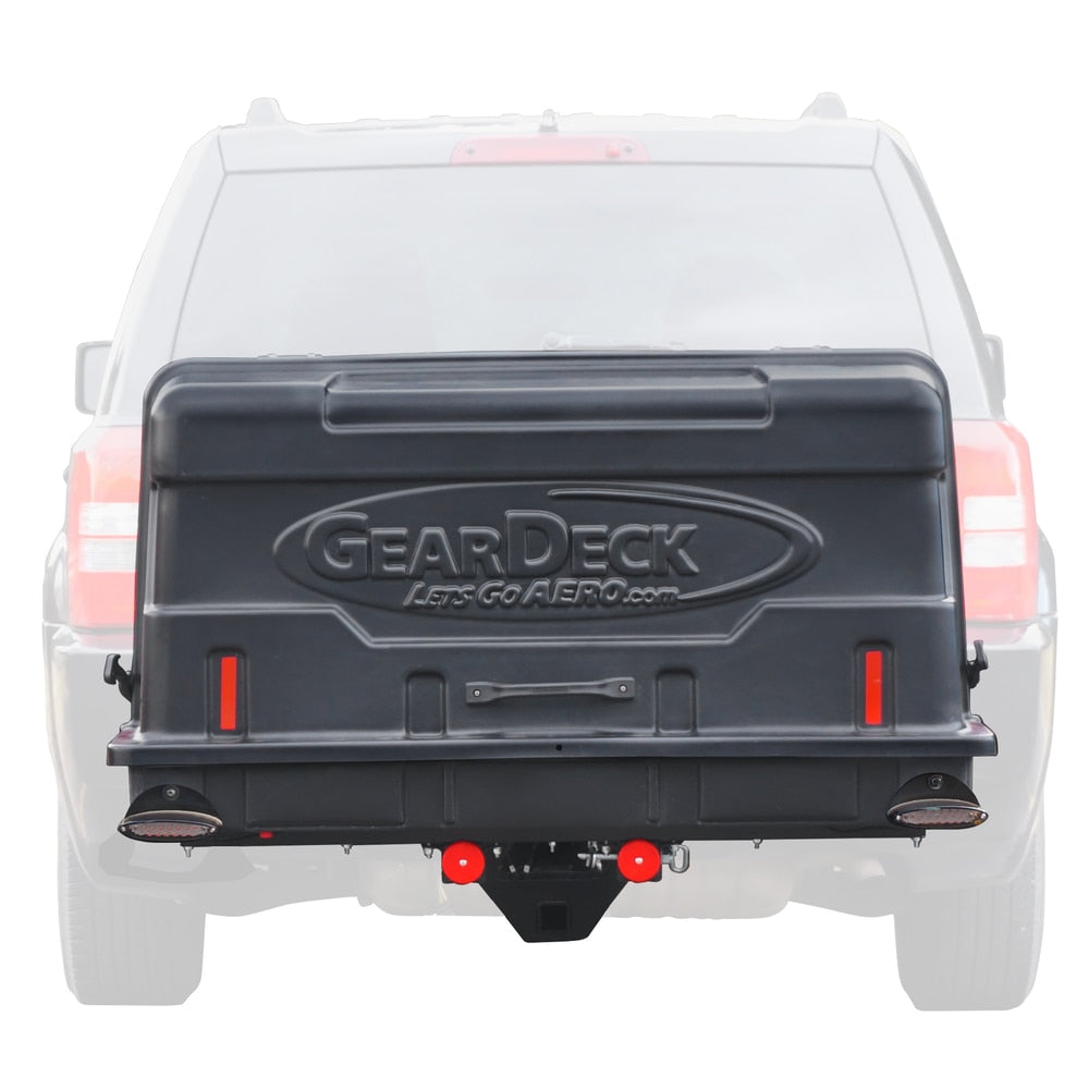 GearDeck Slideout Cargo Carrier with LED, Black, 17-cu.ft