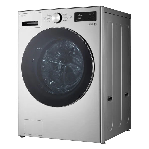 27 in. 5.8 cu ft. Graphite Steel Front Load Washer with AI DD and TurboWash