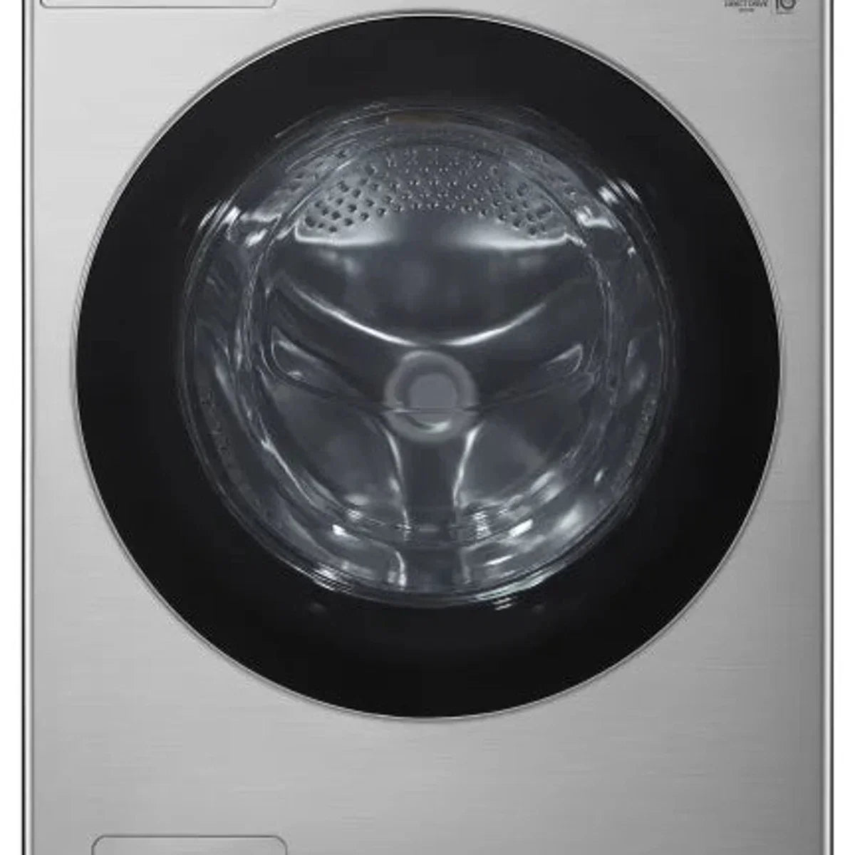 27 in. 5.8 cu ft. Graphite Steel Front Load Washer with AI DD and TurboWash