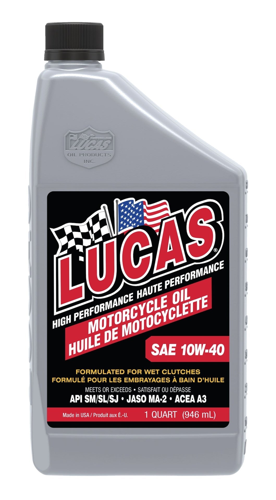 High Performance Motorcycle Oil SAE, 946-mL