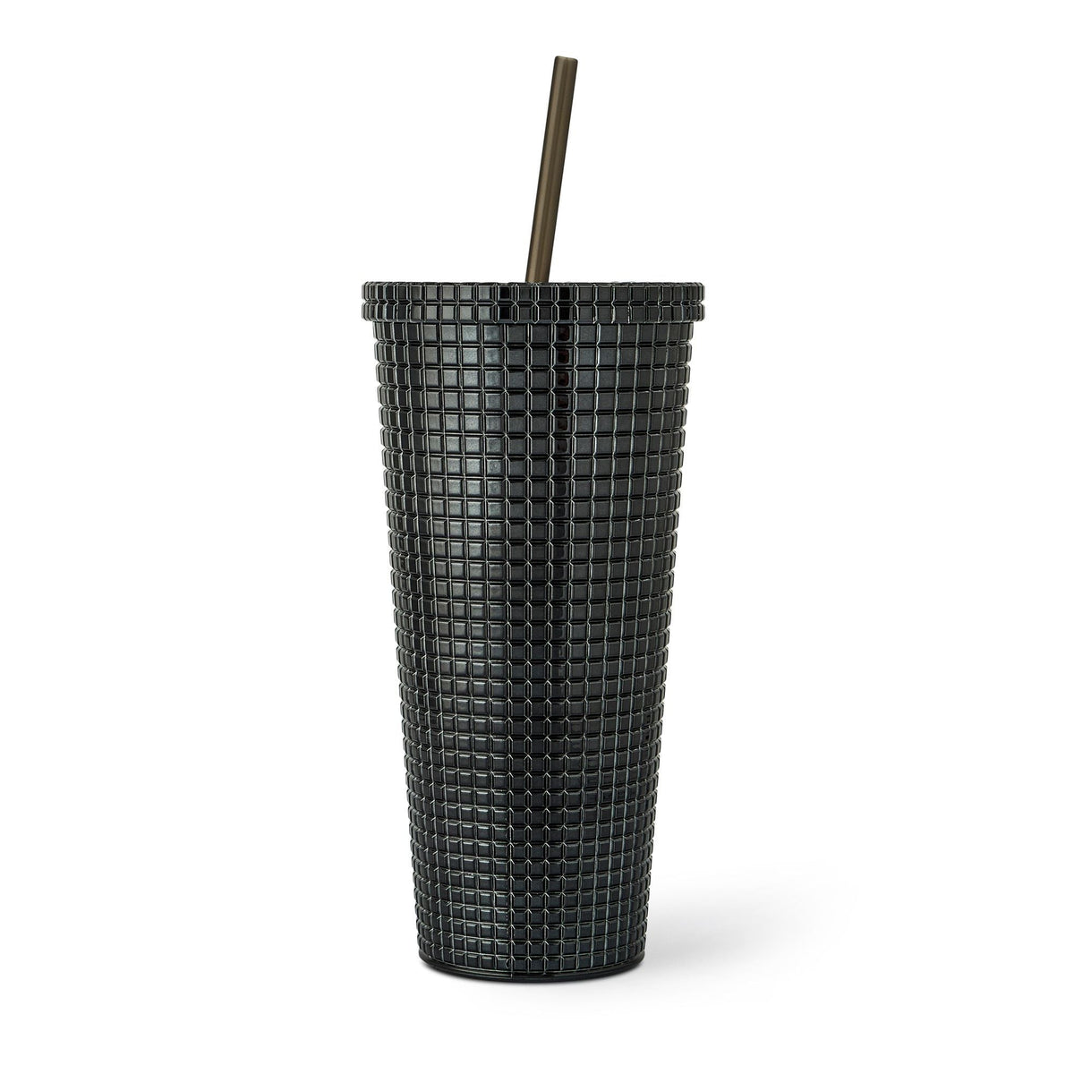 710-mL BPA-Free Iridescent Studded Textured Tumbler