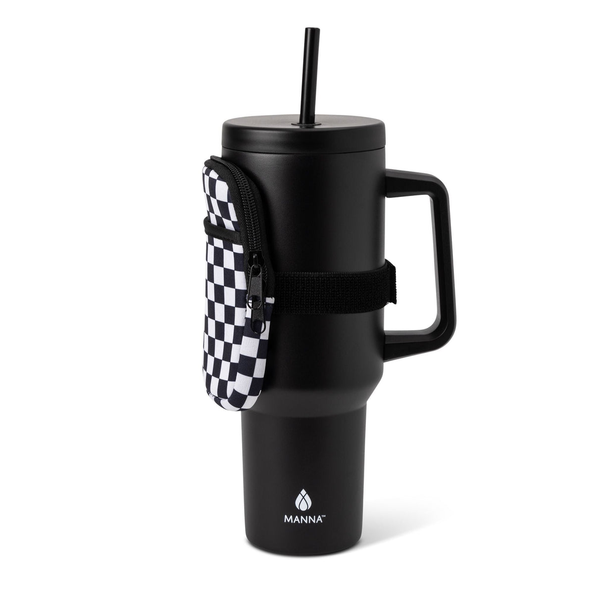 Swivel Stainless Steel Tumbler with Bag, 40-oz