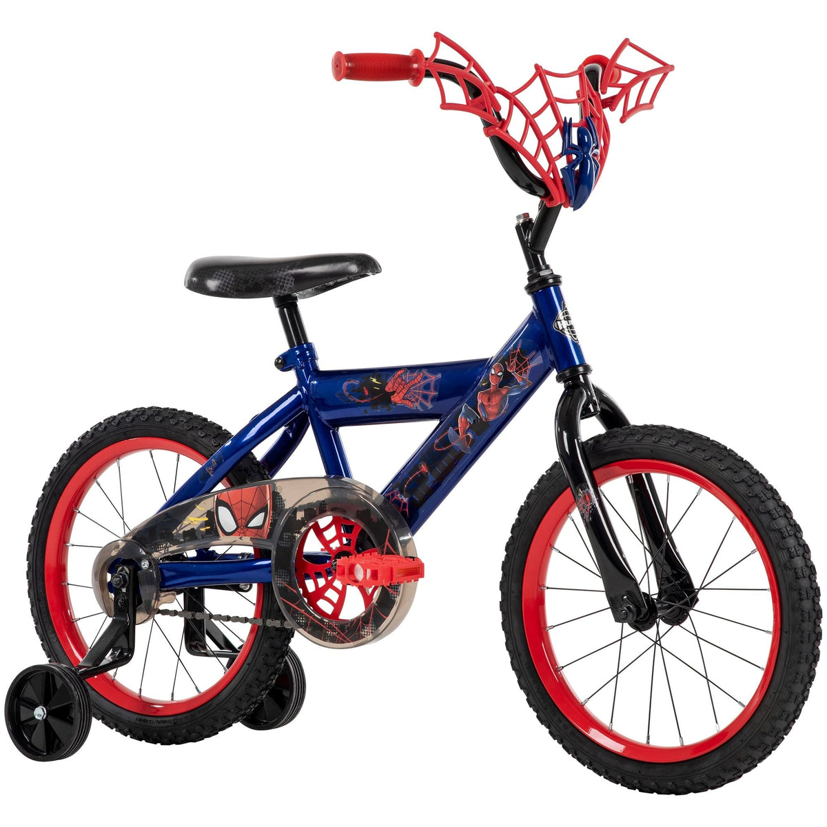 Kids' Bike, 16-in Wheel, Red/Blue