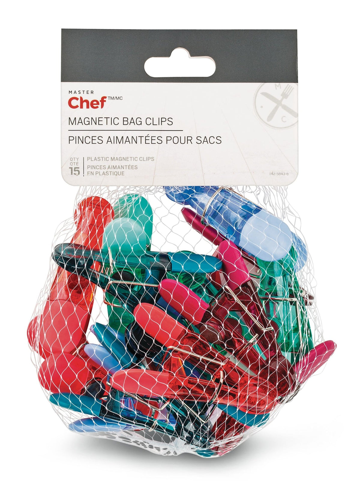 Magnetic Bag Clips, 15-pk