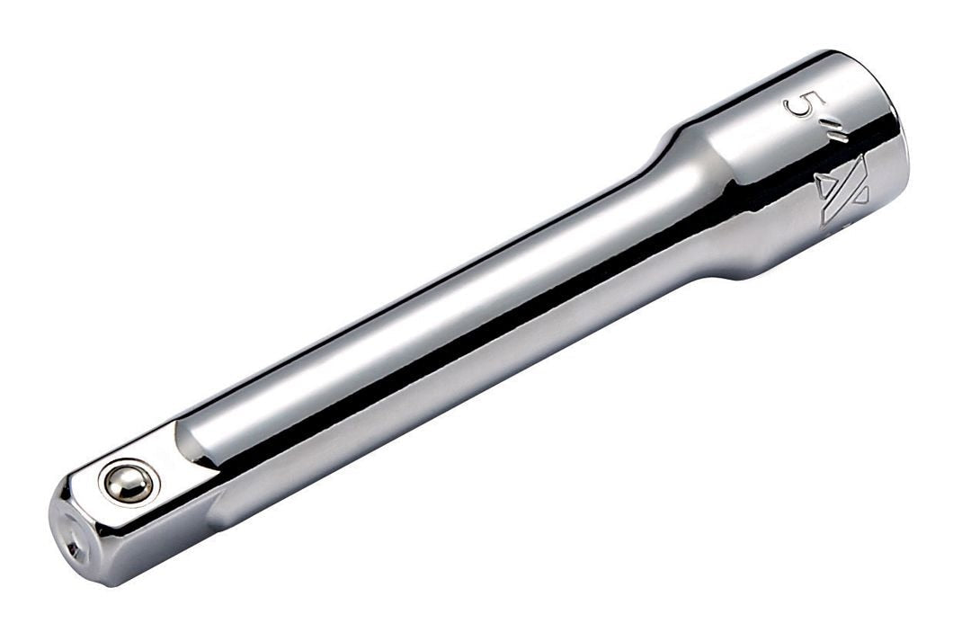 1/2-in Drive Extension Bar, CRV, Nickel-Chrome Plating, 5-in