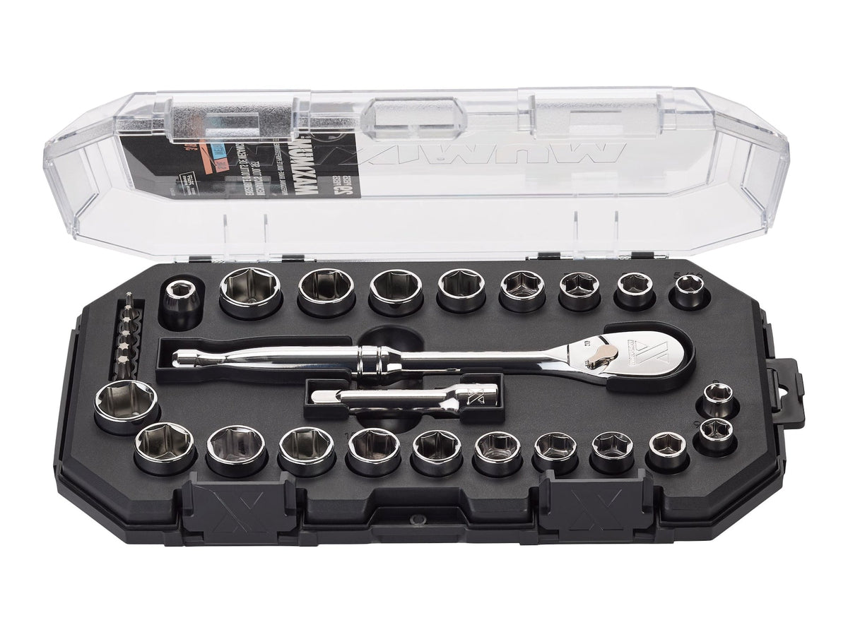 29 Piece 3/8" Drive Metric Socket Set