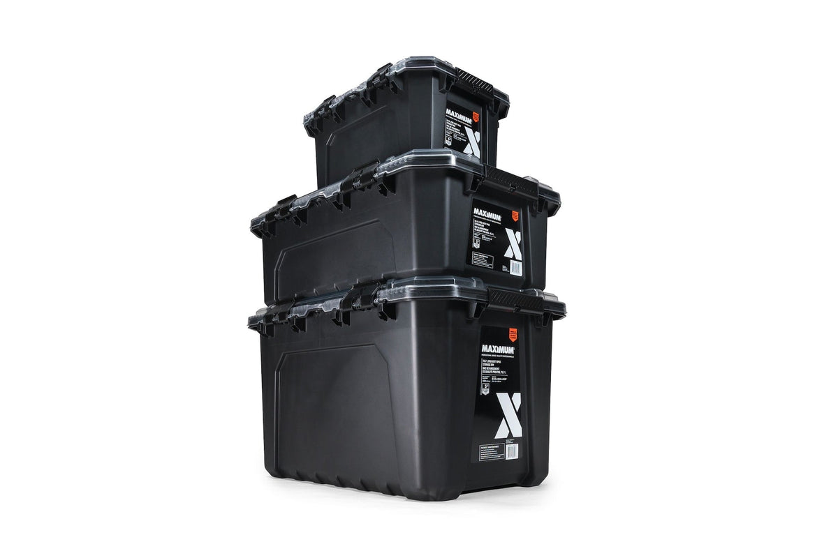 Pro Duty Storage Box with Secure Closure, 18.9-L