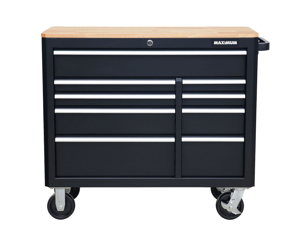 Tool Cabinet with Integrated Power Strip, 43-in