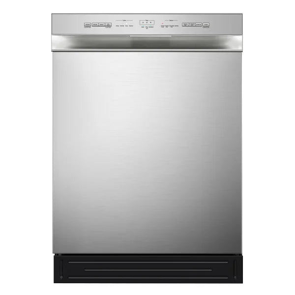 24 in. Built-in Dishwasher with Hybrid Stainless Steel Tub