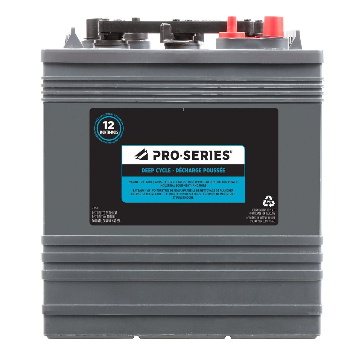 Group Size 67R Battery, 390 CCA