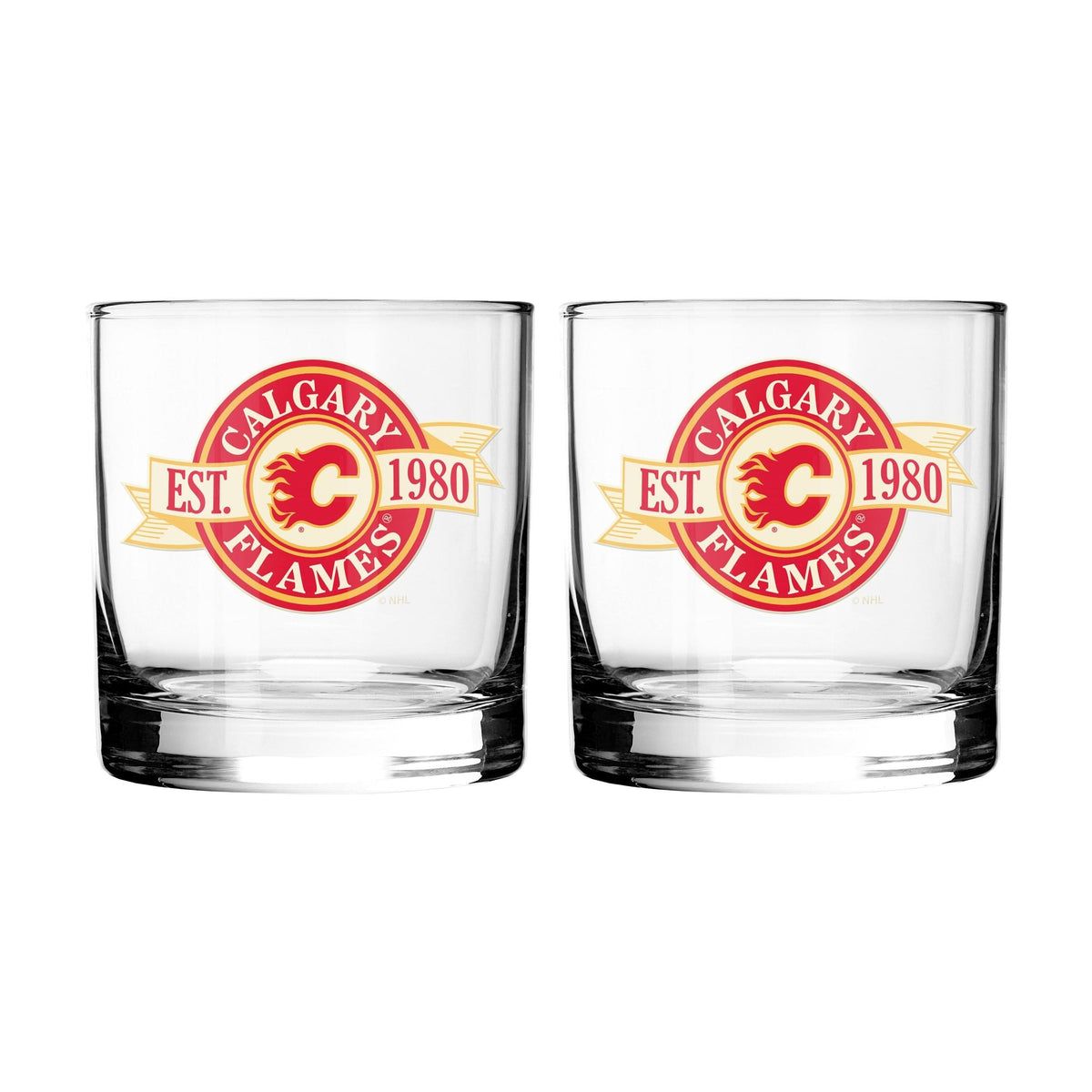 Hockey Rocks Glass, 2-pk