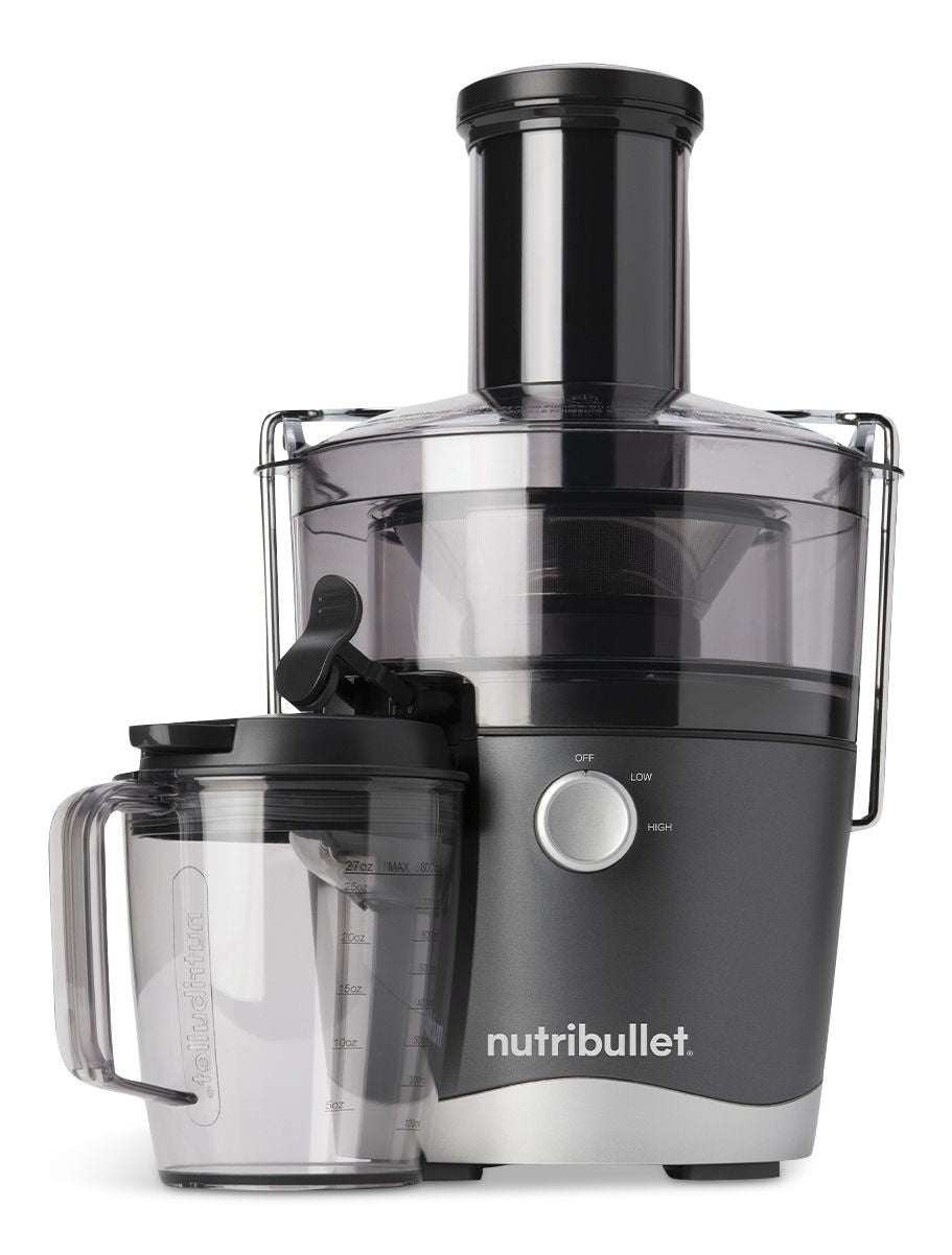Compact Juicer Grey, 800W, 6 Cups