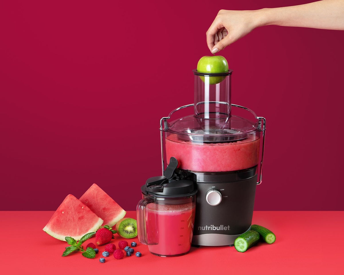 Compact Juicer Grey, 800W, 6 Cups