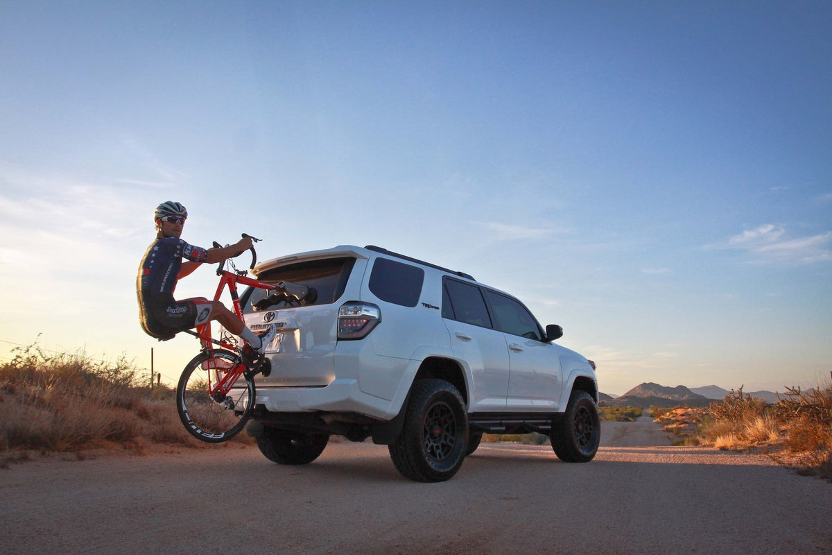 Mini Bomber 2-Bike Roof Top, Trunk & Hatchback Bike Rack, Black