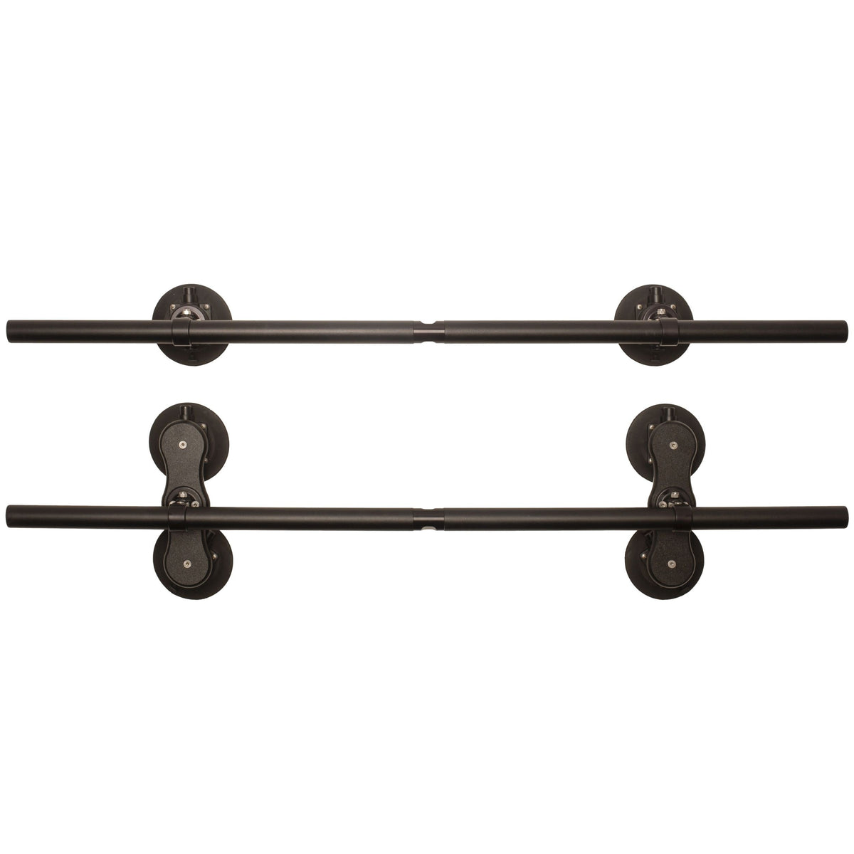 Monkey Bars Aluminum Roof Cross-Bar System, Powder Coated Black, 60-in