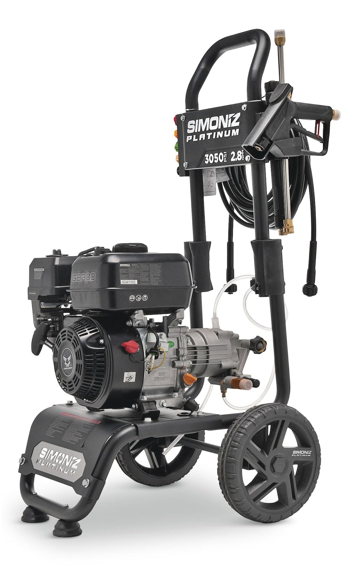 Platinum 3050 PSI 2.8 GPM Gas Pressure Washer with Extension Wand