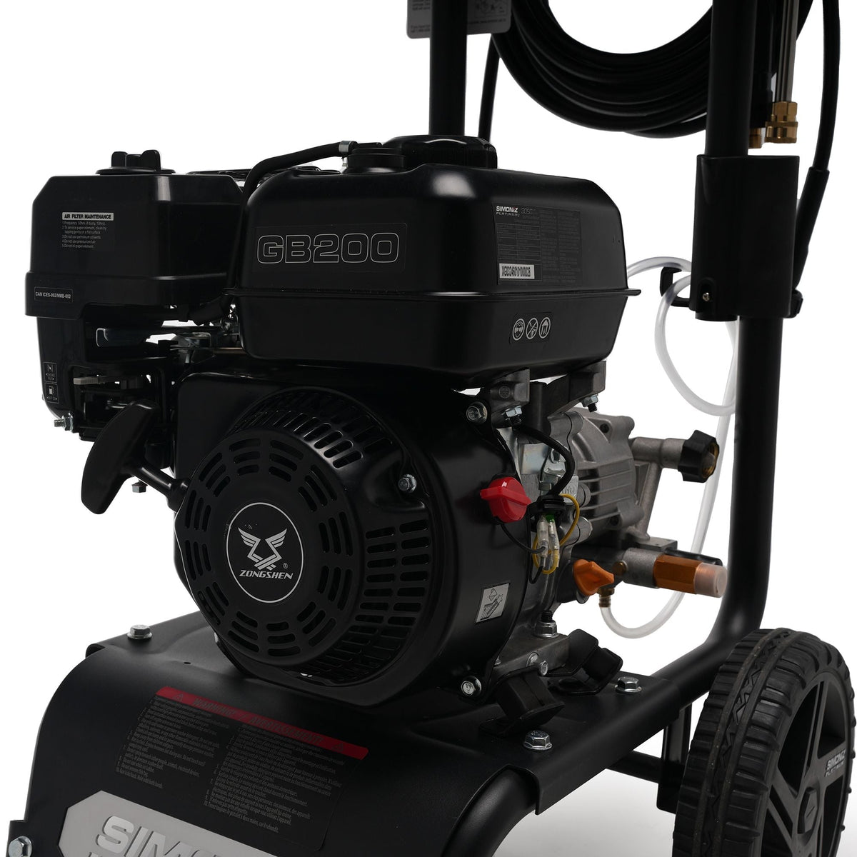 Platinum 3050 PSI 2.8 GPM Gas Pressure Washer with Extension Wand