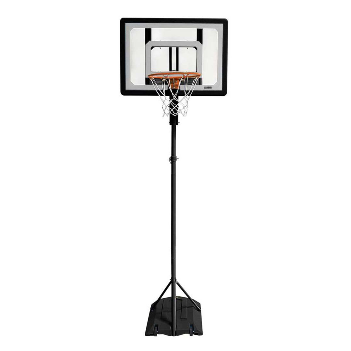 Pro Mini Kids' Portable Adjustable Poolside Basketball Backboard, Hoop & Net System with Ball, 33-in