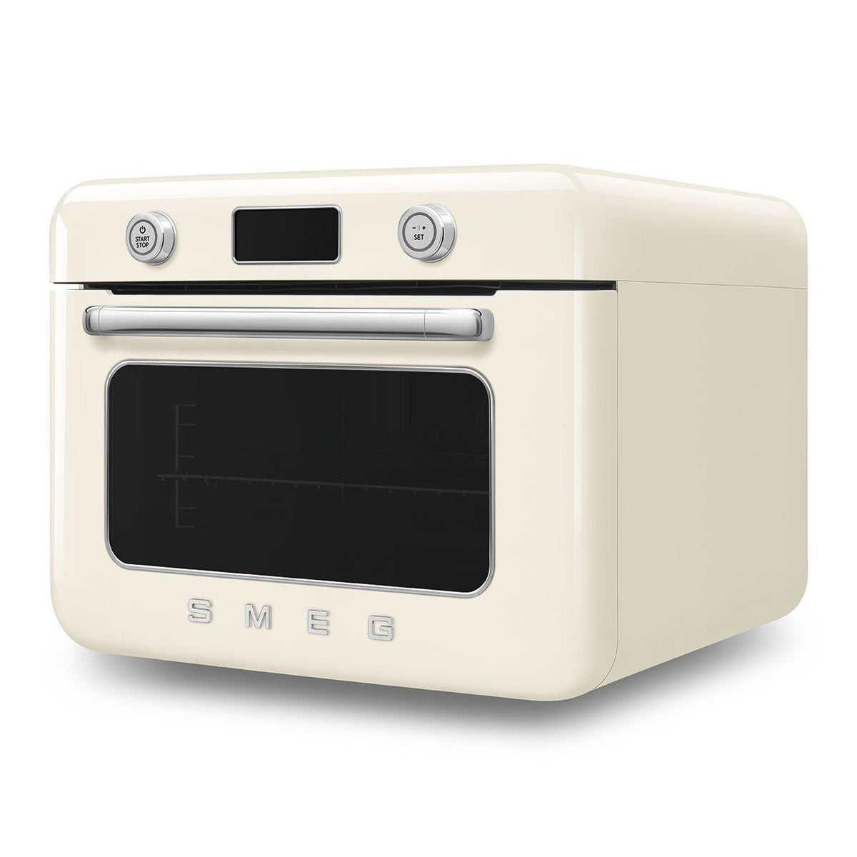 Combi Multifunction Steam Oven with Airfry, Cream