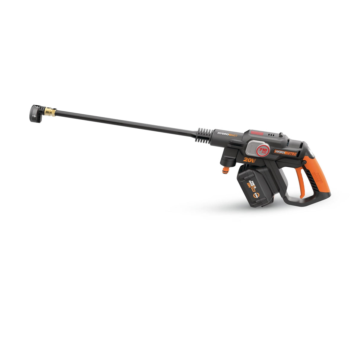 710 PSI 1.0 GPM 20V Hydroshot 5-in-1 Portable Electric Power Cleaner
