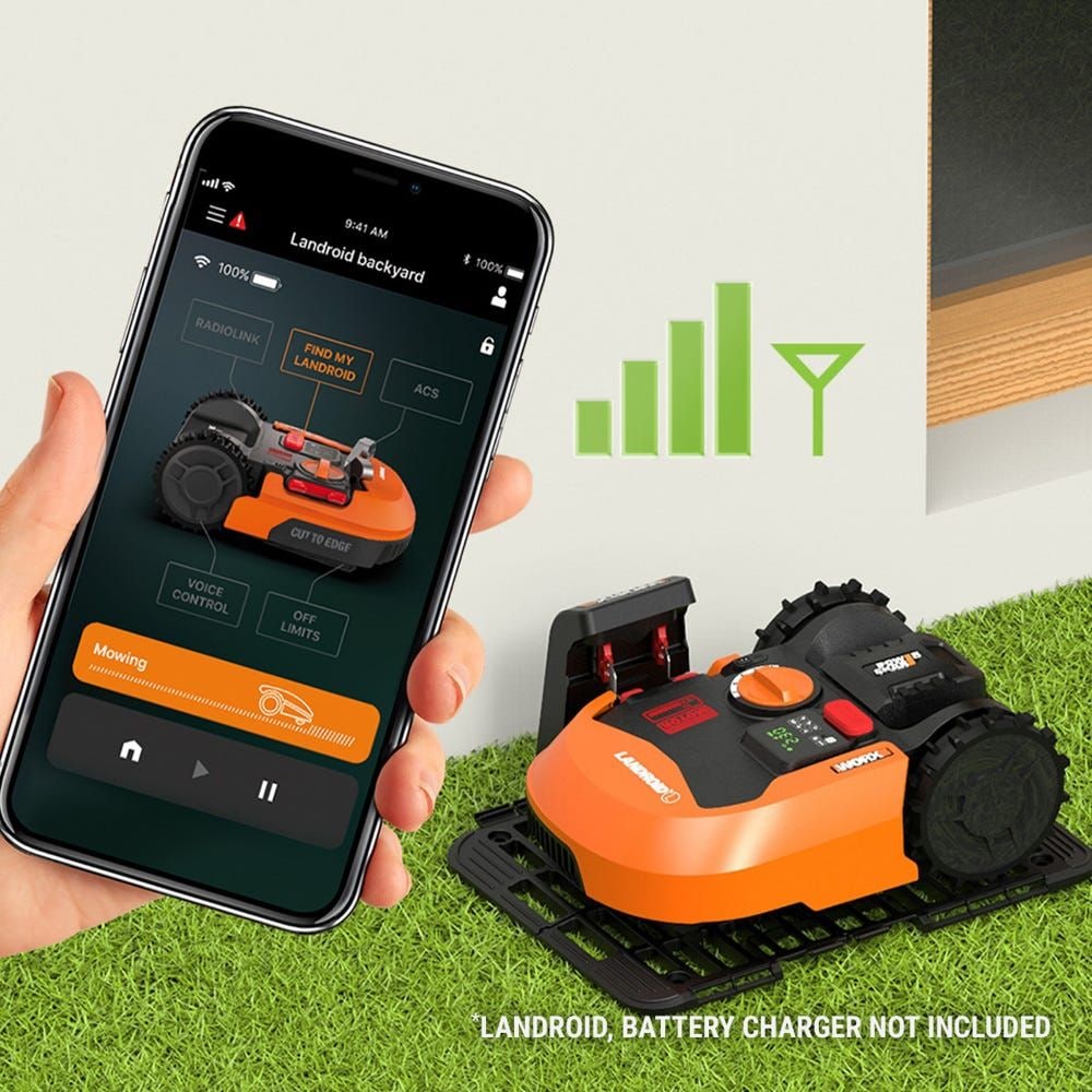WA0866 Find My Landroid GPS Location Anti-Theft Device for Robotic Mower