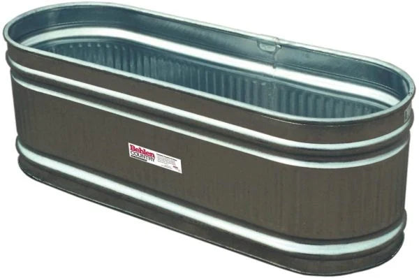 169-Gallon Galvanized Round-End Tank M1533
