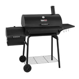 Gourmet 30" BBQ Charcoal Grill and Offset Smoker