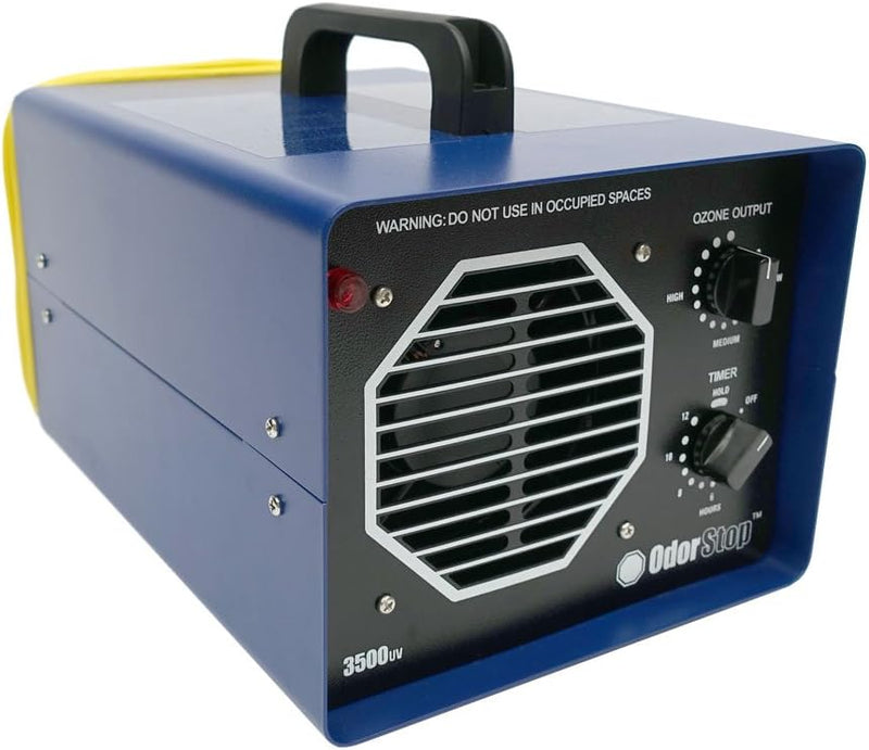 Professional-grade ozone generator ionizer, suitable for areas of up to 2500 square feet. It is used for deodorizing and purifying medium-sized areas (such as hotel rooms, offices, and basements). B1547