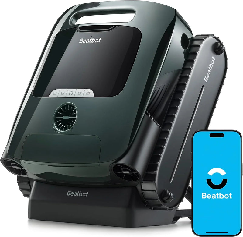 AquaSense 2 Pro Cordless Pool Vacuum Robot, Unmatched 5-in-1 Cleaning, Surface Parking, Skims Water Surface with APP Control, Water Clarification, for Pools up to 3,875 Sq.ft -- Emerald Green O9137