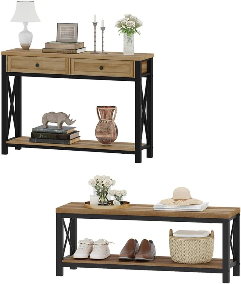 Wooden furniture sets, cabinets with drawers and storage benches with shoe racks, are suitable for entrances, living rooms and bedrooms. A227