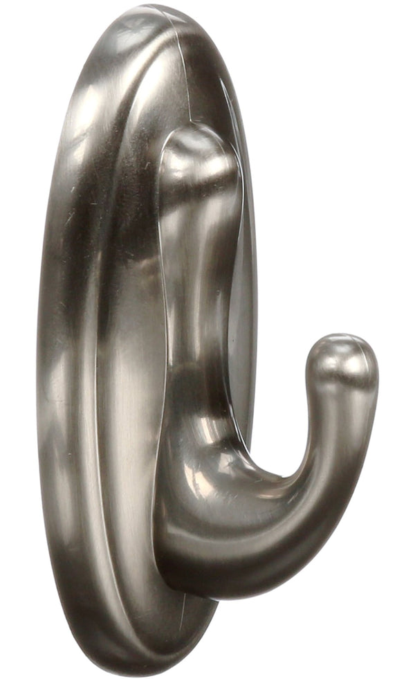 Medium Traditional Decorative Utility Hook, Brushed Nickel M8541