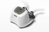 QS1200 Krystal Clear Saltwater Chlorine System for Above Ground Pools: Keeps Water Clear – Reduces Chemical Use – Sleek Control Panel with Buttons – Up to 15000 Gallon Pools
