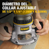 Router, Fixed Base, 1-3/4-HP (DW616), Yellow