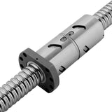 750 mm C5 ball screw with end-mounted bearing nut cover