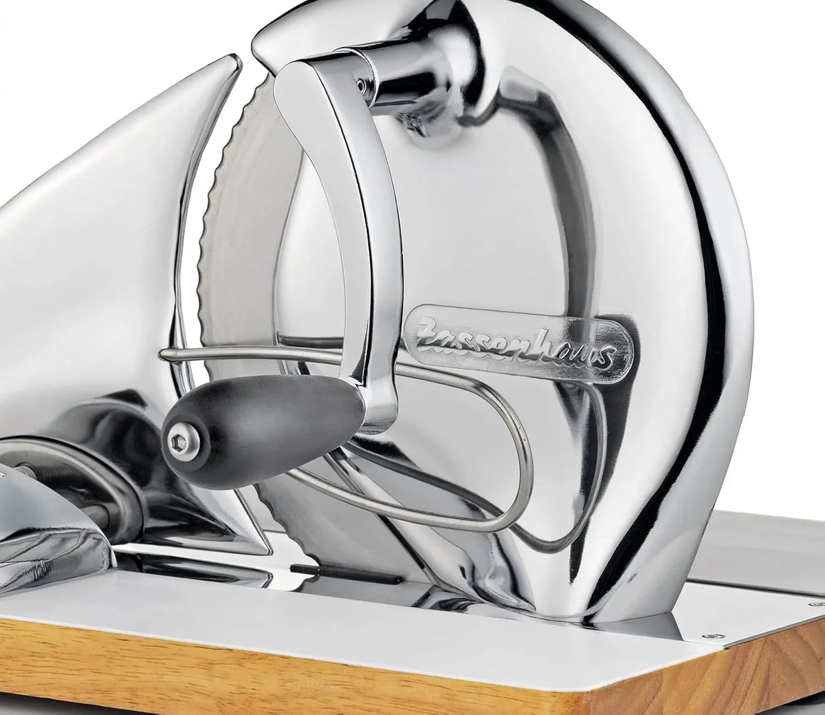 Stainless steel bread slicer (silver brown))