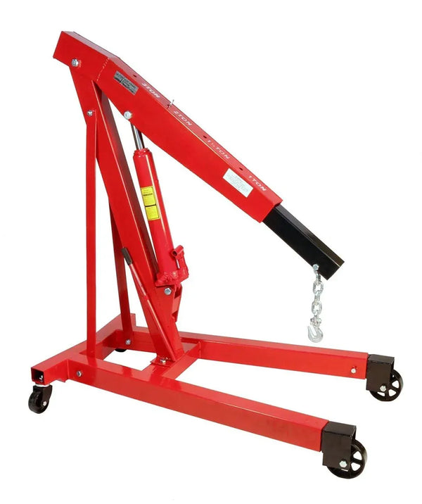 Dragway Tools 3 Ton 6000 LB Heavy Duty Engine Hoist Cherry Picker Shop Crane R7014