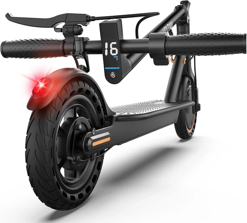 Electric Scooter, 350W Motor, 187Wh/281Wh Battery, 16/19Mph Top Speed, 8.5''Tires, Dual Braking, Folding Scooter T1781