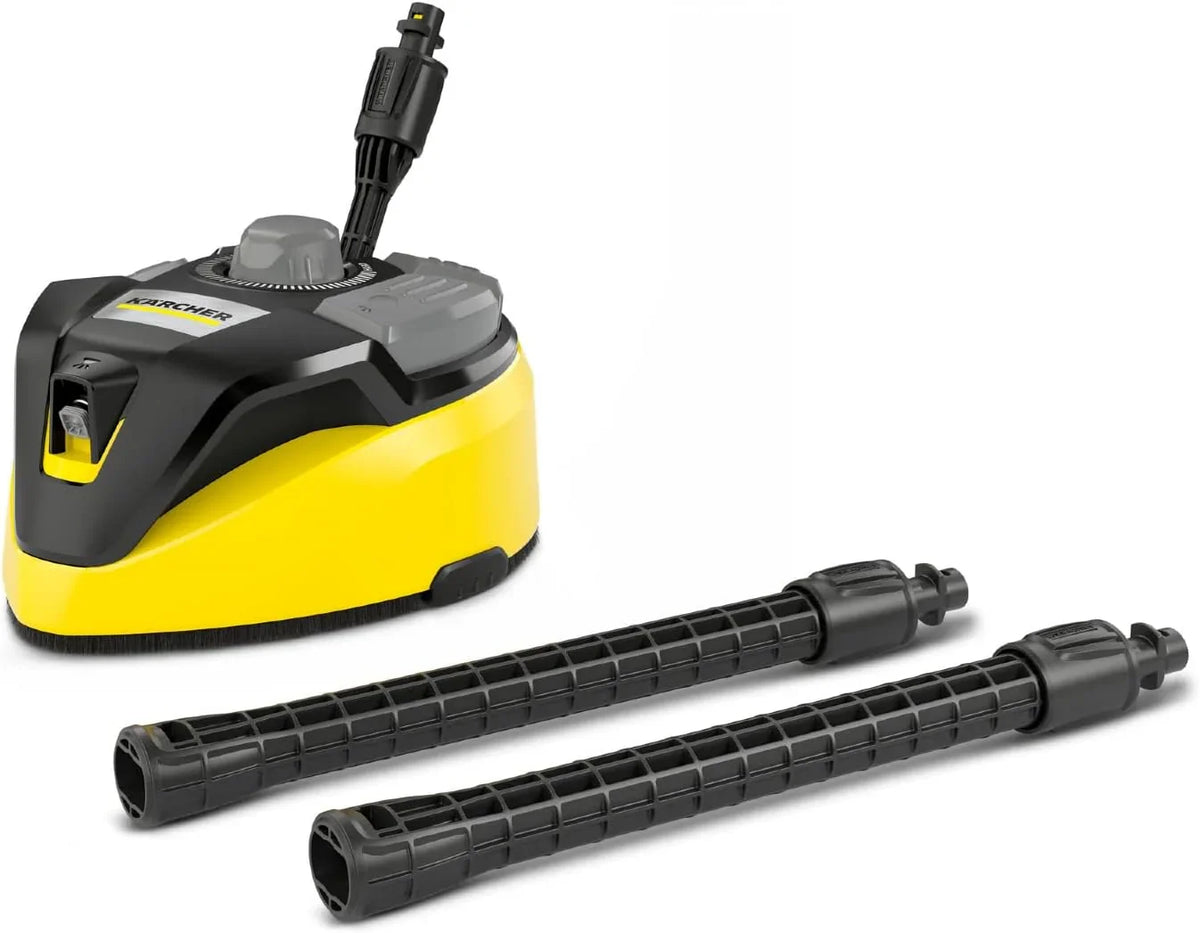 Pressure cleaning machine, K4 power control mode, maximum pressure 1900 pounds per square inch, 26-foot long hose, 2 nozzles - flow rate 1.5 gallons per minute