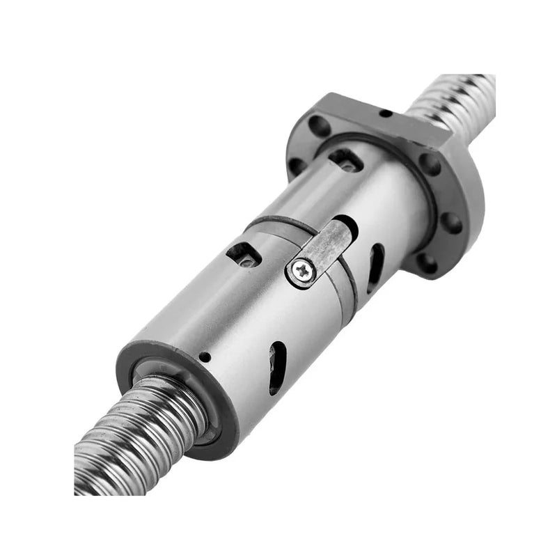750 mm C5 ball screw with end-mounted bearing nut cover K6861