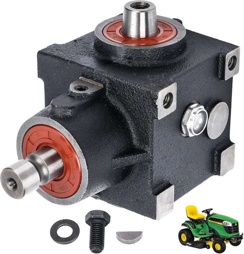 Grass mower chassis gearbox, compatible with 425, 445, and 455 tractors, suitable for 48-inch, 54-inch, and 60-inch grass mower chassis, replaceable Q4039