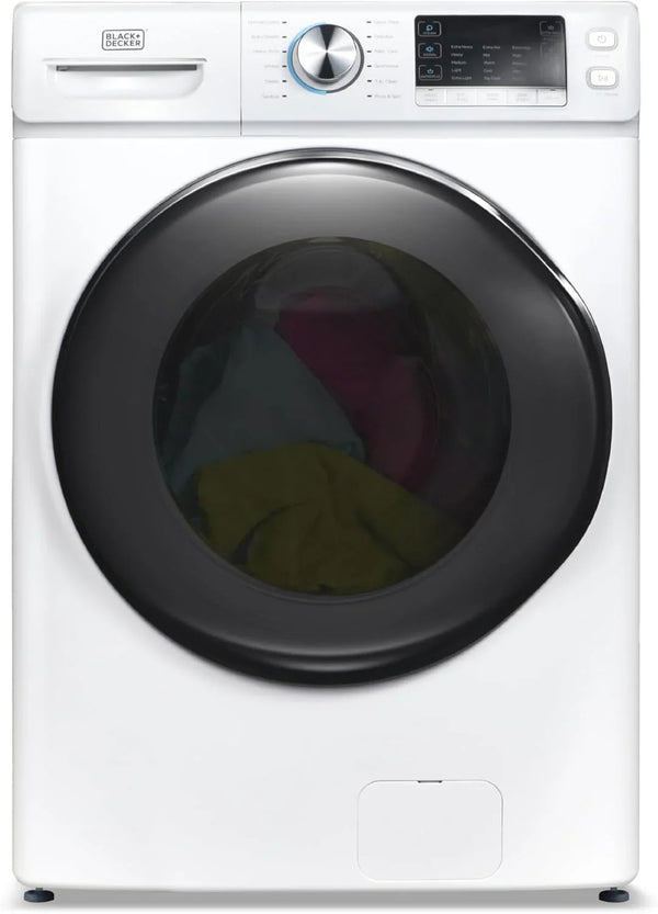 0.9 Cu. Ft. Portable Washer, 6.6 lb. Capacity Washing Machine for Homes & Apartments, 5 Wash Cycles, Quick Connect Sink Adapter and Drain Hose Included, Transparent Lid, BPWM09W, White X1124