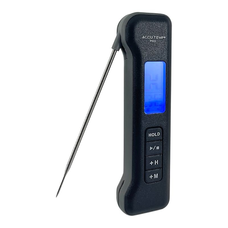 Pro Digital Instant Read Cooking/Meat Thermometer with Backlight Display, Black/Grey X5964